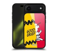Head Case Designs Licenza Ufficiale Peanuts Charlie Oh Santo Cielo metà E Risate Cover in Gel Rinforzata [Protezione di Grado Militare] Compatibile con Apple iPhone 17 Air