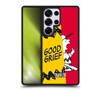 Head Case Designs Licenza Ufficiale Peanuts Charlie Oh Santo Cielo metà E Risate Cover in Gel Rinforzata [Protezione di Grado Militare] Compatibile con Samsung Galaxy S25 Ultra