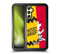 Head Case Designs Licenza Ufficiale Peanuts Charlie Oh Santo Cielo metà E Risate Custodia Antiurto Ultra Blindata Compatibile con Samsung Galaxy A34 5G