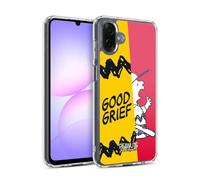 Head Case Designs Licenza Ufficiale Peanuts Charlie Oh Santo Cielo metà E Risate Custodia in Gel [Protezione di Grado Militare] Compatibile con Samsung Galaxy A07