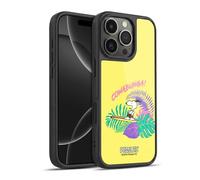 Head Case Designs Licenza Ufficiale Peanuts Cowabunga! Snoopy Aloha Disco Cover in Gel Rinforzata [Protezione di Grado Militare] Compatibile con Apple iPhone 16 PRO