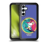 Head Case Designs Licenza Ufficiale Peanuts Cowabunga Surf Snoopy Passeggiata Aerografata Custodia Antiurto Ultra Blindata Compatibile con Samsung Galaxy A55 5G