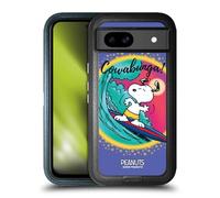 Head Case Designs Licenza Ufficiale Peanuts Cowabunga Surf Snoopy Passeggiata Aerografata Custodia Antiurto Ultra Blindata Compatibile con Google Pixel 8a