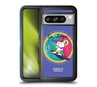 Head Case Designs Licenza Ufficiale Peanuts Cowabunga Surf Snoopy Passeggiata Aerografata Custodia Antiurto Ultra Blindata Compatibile con Google Pixel 8 PRO