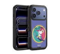 Head Case Designs Licenza Ufficiale Peanuts Cowabunga Surf Snoopy Passeggiata Aerografata Custodia Antiurto Ultra Blindata Compatibile con Apple iPhone 17 PRO
