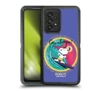 Head Case Designs Licenza Ufficiale Peanuts Cowabunga Surf Snoopy Passeggiata Aerografata Custodia Antiurto Ultra Blindata Compatibile con Samsung Galaxy A53 5G (2022)