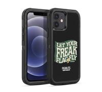 Head Case Designs Licenza Ufficiale Peanuts Freak Flag Fly Woodstock 50th Custodia Antiurto Ultra Blindata compatibile con Apple iPhone 12 / iPhone 12 Pro