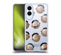 Head Case Designs Licenza Ufficiale Peanuts Head Emotions Modelli Personaggi Custodia in Gel [Protezione di Grado Militare] Compatibile con Samsung Galaxy S25 Edge