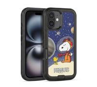 Head Case Designs Licenza Ufficiale Peanuts In cima alla Luna I segreti di Apollo 10 Custodia Antiurto Ultra Blindata compatibile con Apple iPhone 16