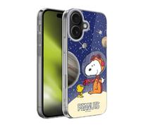 Head Case Designs Licenza Ufficiale Peanuts in Cima alla Luna I Segreti di Apollo 10 Custodia in Gel [Protezione di Grado Militare] Compatibile con Apple iPhone 17