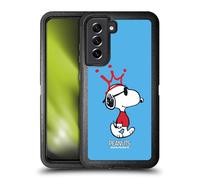 Head Case Designs Licenza Ufficiale Peanuts Joe Cool I Tanti Volti di Snoopy Custodia Antiurto Ultra Blindata Compatibile con Samsung Galaxy S21 Fe 5G