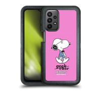 Head Case Designs Licenza Ufficiale Peanuts Joe Fighetto I Tanti Volti di Snoopy Custodia Antiurto Ultra Blindata Compatibile con Samsung Galaxy A23 / 5G (2022)