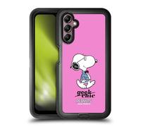 Head Case Designs Licenza Ufficiale Peanuts Joe Fighetto I Tanti Volti di Snoopy Custodia Antiurto Ultra Blindata Compatibile con Samsung Galaxy A14 5G
