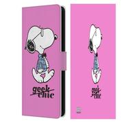 Head Case Designs Licenza Ufficiale Peanuts Joe Fighetto I Tanti Volti Di Snoopy Custodia Portafoglio in Pelle Compatibile con Samsung Galaxy S25 FE