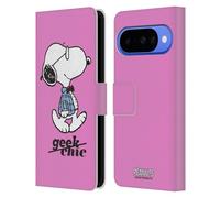 Head Case Designs Licenza Ufficiale Peanuts Joe Fighetto I Tanti Volti Di Snoopy Custodia Portafoglio in Pelle Compatibile con Google Pixel 10