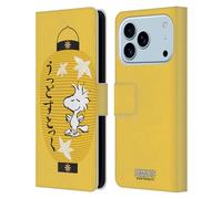 Head Case Designs Licenza Ufficiale Peanuts Lanterna 2 Snoopy Orientale Custodia Portafoglio in Pelle Compatibile con Apple iPhone 17 PRO