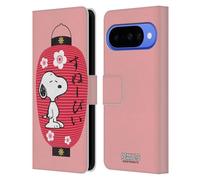 Head Case Designs Licenza Ufficiale Peanuts Lanterna Snoopy Orientale Custodia Portafoglio in Pelle Compatibile con Google Pixel 10