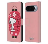 Head Case Designs Licenza Ufficiale Peanuts Lanterna Snoopy Orientale Custodia Portafoglio in Pelle Compatibile con Google Pixel 10 Pro XL
