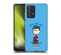 Head Case Designs Licenza Ufficiale Peanuts Linus Van Pelt Personaggi Custodia in Gel [Protezione di Grado Militare] Compatibile con Galaxy A52 / A52s / 5G (2021)