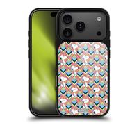 Head Case Designs Licenza Ufficiale Peanuts Modello Arancione Snoopy Sogni Deco Cover in Gel Rinforzata [Protezione di Grado Militare] Compatibile con Apple iPhone 17 PRO