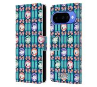 Head Case Designs Licenza Ufficiale Peanuts Modello Blu Snoopy Sogni Deco Custodia Portafoglio in Pelle Compatibile con Google Pixel 10