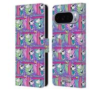 Head Case Designs Licenza Ufficiale Peanuts Modello Surf Snoopy Aloha Disco Custodia Portafoglio in Pelle Compatibile con Google Pixel 10 Pro XL