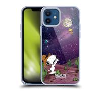 Head Case Designs Licenza Ufficiale Peanuts Nebula Balloon Woodstock Snoopy Cowboy Spazio Custodia in Gel [Grado Militare] Compatibile con Apple iPhone 12 / iPhone 12 PRO E Compatibile con MagSafe