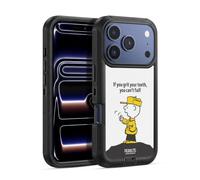 Head Case Designs Licenza Ufficiale Peanuts Non Puoi Fallire Charlie Brown Custodia Antiurto Ultra Blindata compatibile con Apple iPhone 17 Pro