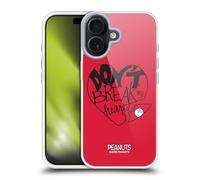 Head Case Designs Licenza Ufficiale Peanuts Non Spezzarmi Il Cuore Sigillato con Un Bacio Custodia in Gel [Protezione di Grado Militare] Compatibile con Apple iPhone 17