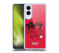 Head Case Designs Licenza Ufficiale Peanuts Non Spezzarmi Il Cuore Sigillato con Un Bacio Custodia in Gel [Protezione di Grado Militare] Compatibile con Samsung Galaxy S25 Edge