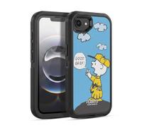 Head Case Designs Licenza Ufficiale Peanuts Oh Santo Cielo Charlie Brown Custodia Antiurto Ultra Blindata compatibile con Apple iPhone 16e / iPhone 17e