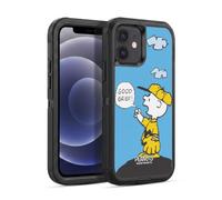 Head Case Designs Licenza Ufficiale Peanuts Oh Santo Cielo Charlie Brown Custodia Antiurto Ultra Blindata compatibile con Apple iPhone 12 / iPhone 12 Pro