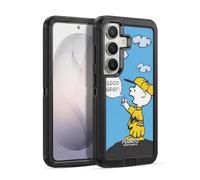 Head Case Designs Licenza Ufficiale Peanuts Oh Santo Cielo Charlie Brown Custodia Antiurto Ultra Blindata compatibile con Samsung Galaxy S26