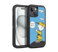 Head Case Designs Licenza Ufficiale Peanuts Oh Santo Cielo Charlie Brown Custodia Antiurto Ultra Blindata compatibile con Apple iPhone 15