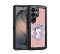 Head Case Designs Licenza Ufficiale Peanuts Pastelli Snoopy Sogni Deco Custodia Antiurto Ultra Blindata compatibile con Samsung Galaxy S26 Ultra