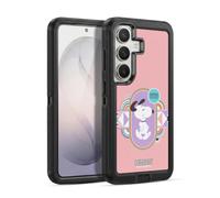 Head Case Designs Licenza Ufficiale Peanuts Pastelli Snoopy Sogni Deco Custodia Antiurto Ultra Blindata compatibile con Samsung Galaxy S26 Plus