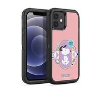 Head Case Designs Licenza Ufficiale Peanuts Pastelli Snoopy Sogni Deco Custodia Antiurto Ultra Blindata compatibile con Apple iPhone 12 / iPhone 12 Pro