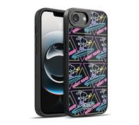 Head Case Designs Licenza Ufficiale Peanuts Pilota Notturno Snoopy Aloha Disco Cover in Gel Rinforzata [Protezione di Grado Militare] Compatibile con Apple iPhone 16e / iPhone 17e