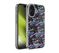 Head Case Designs Licenza Ufficiale Peanuts Pilota Notturno Snoopy Aloha Disco Custodia in Gel [Protezione di Grado Militare] Compatibile con Apple iPhone 17