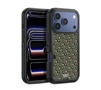 Head Case Designs Licenza Ufficiale Peanuts Right On Pattern Woodstock 50th Custodia Antiurto Ultra Blindata compatibile con Apple iPhone 17 Pro Max