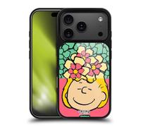 Head Case Designs Licenza Ufficiale Peanuts Sally Fiori metà E Risate Cover in Gel Rinforzata [Protezione di Grado Militare] Compatibile con Apple iPhone 17 PRO