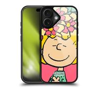 Head Case Designs Licenza Ufficiale Peanuts Sally Fiori metà E Risate Cover in Gel Rinforzata [Protezione di Grado Militare] Compatibile con Apple iPhone 17