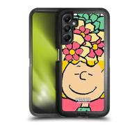 Head Case Designs Licenza Ufficiale Peanuts Sally Fiori metà E Risate Custodia Antiurto Ultra Blindata Compatibile con Samsung Galaxy A05s