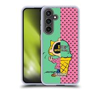 Head Case Designs Licenza Ufficiale Peanuts Sally Gelato metà E Risate Custodia in Gel [Protezione di Grado Militare] Compatibile con Samsung Galaxy S24 Fe E Compatibile con MagSafe