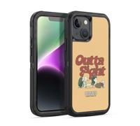 Head Case Designs Licenza Ufficiale Peanuts Schroeder Lucy Outta Sight Woodstock 50th Custodia Antiurto Ultra Blindata compatibile con Apple iPhone 14