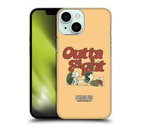 Head Case Designs Licenza Ufficiale Peanuts Schroeder Lucy Outta Sight Woodstock 50th Custodia Cover Dura per Parte Posteriore Compatibile con Apple iPhone 13 Mini