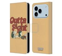Head Case Designs Licenza Ufficiale Peanuts Schroeder Lucy Outta Sight Woodstock 50th Custodia Portafoglio in Pelle Compatibile con Apple iPhone 17 PRO
