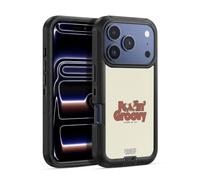 Head Case Designs Licenza Ufficiale Peanuts Schroeder Snoopy Groovy Woodstock 50th Custodia Antiurto Ultra Blindata compatibile con Apple iPhone 17 Pro