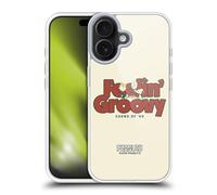 Head Case Designs Licenza Ufficiale Peanuts Schroeder Snoopy Groovy Woodstock 50th Custodia in Gel [Protezione di Grado Militare] Compatibile con Apple iPhone 17