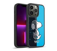Head Case Designs Licenza Ufficiale Peanuts Snoopy Geometrico metà E Risate Cover in Gel Rinforzata [Protezione di Grado Militare] Compatibile con Apple iPhone 13 PRO